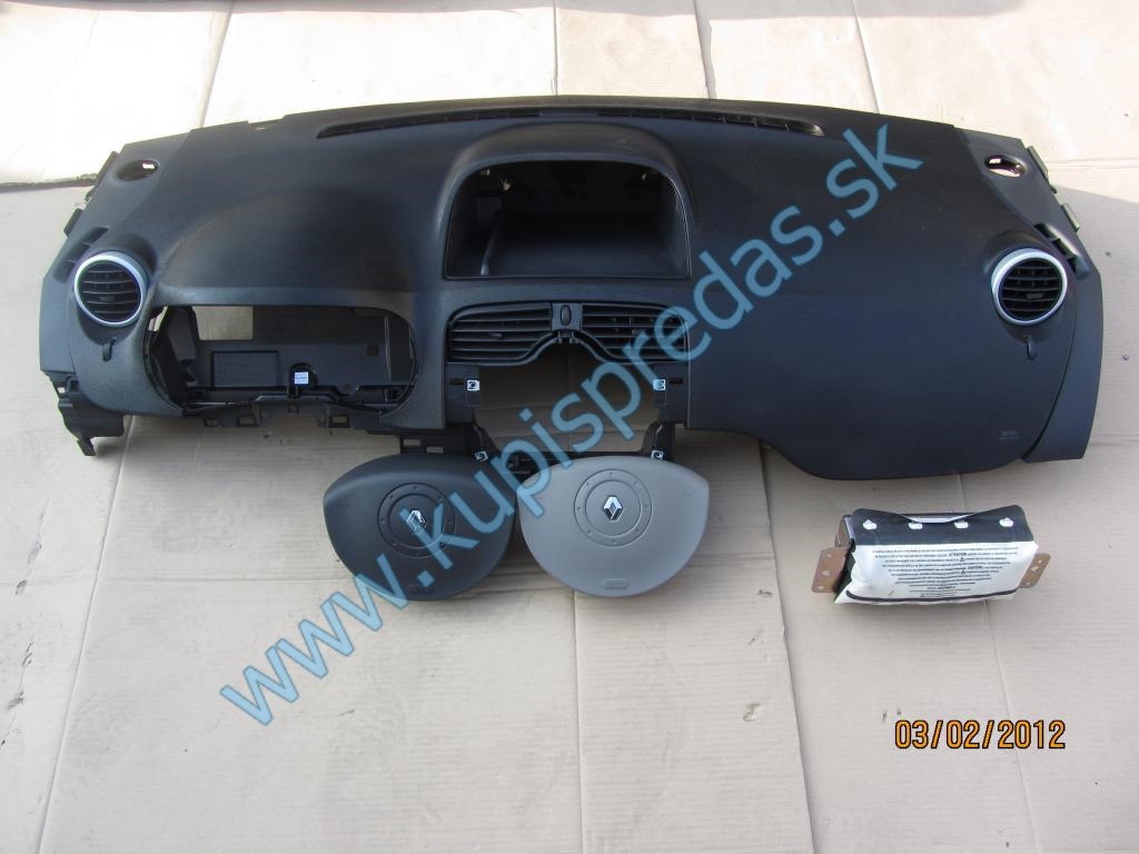 RENAULT MEGANE, SCENIC, TWINGO, CLIO, KANGOO, CAPTURE - AIRBAG SADA